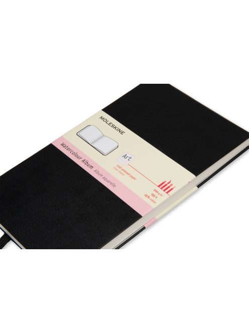 MOLESKINE NOTESZ ARTMM804 KEMÉNY FEKETE "L" WATERCOLOUR (7490153000)