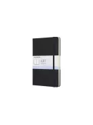 MOLESKINE NOTESZ ARTQP084 KEMÉNY FEKETE "L" WATERCOLOUR ÁLLÓ (7490153001)