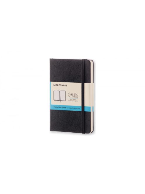 MOLESKINE NOTESZ MM713 KEMÉNY FEKETE "P" PONTOZOTT (7490172000)
