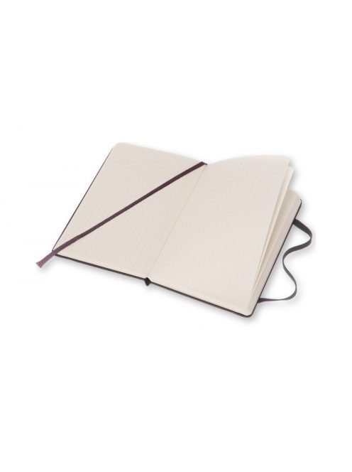 MOLESKINE NOTESZ MM713 KEMÉNY FEKETE "P" PONTOZOTT (7490172000)