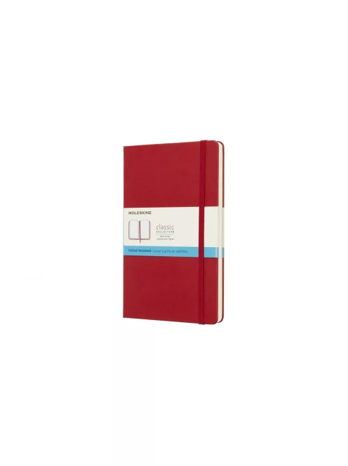 MOLESKINE NOTESZ QP066F2 KEMÉNY SKARLÁT PIROS "L" PONTOZOTT (7490173002)