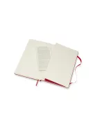 MOLESKINE NOTESZ QP066F2 KEMÉNY SKARLÁT PIROS "L" PONTOZOTT (7490173002)