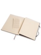 MOLESKINE NOTESZ QP090 KEMÉNY FEKETE "XL" VONALAS (7490174000)