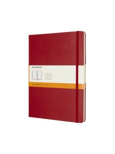   MOLESKINE NOTESZ QP090F2 KEMÉNY SKARLÁT PIROS "XL" VONALAS (7490174001)