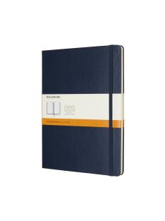   MOLESKINE NOTESZ QP090B20 KEMÉNY ZAFÍR KÉK "XL" VONALAS (7490174002)