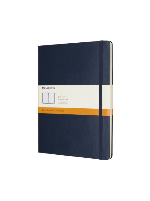 MOLESKINE NOTESZ QP090B20 KEMÉNY ZAFÍR KÉK "XL" VONALAS (7490174002)