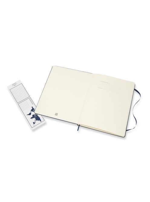 MOLESKINE NOTESZ QP090B20 KEMÉNY ZAFÍR KÉK "XL" VONALAS (7490174002)