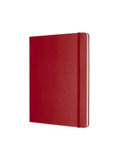   MOLESKINE NOTESZ QP092F2 KEMÉNY SKARLÁT PIROS "XL" SIMA (7490176001)