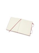MOLESKINE NOTESZ QP092F2 KEMÉNY SKARLÁT PIROS "XL" SIMA (7490176001)