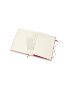 MOLESKINE NOTESZ QP092F2 KEMÉNY SKARLÁT PIROS "XL" SIMA (7490176001)