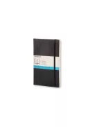MOLESKINE NOTESZ QP619 PUHA FEKETE "L" PONTOZOTT (7490180000)