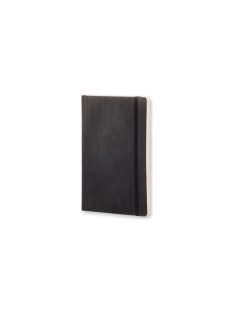   MOLESKINE NOTESZ QP619 PUHA FEKETE "L" PONTOZOTT (7490180000)