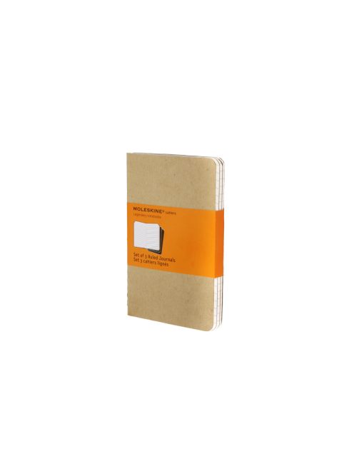 MOLESKINE JEGYZETFÜZET CAHIER 3DB QP411 BARNA ""P"" VONALAS (7500091001)
