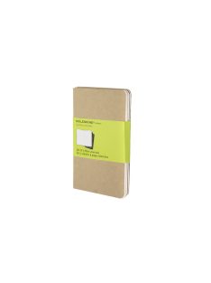   MOLESKINE JEGYZETFÜZET CAHIER 3DB QP413 BARNA ""P"" SIMA (7500092001)