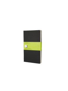   MOLESKINE JEGYZETFÜZET CAHIER 3DB QP318 FEKETE ""L"" SIMA (7500093000)