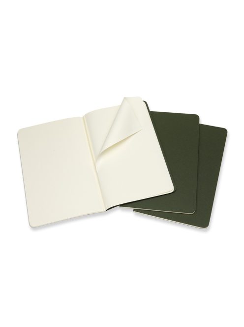MOLESKINE JEGYZETFÜZET CAHIER 3DB CH018K15 MIRTUSZ ZÖLD "L" SIMA (7500093005)