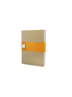   MOLESKINE JEGYZETFÜZET CAHIER 3DB QP421 BARNA ""XL"" VONALAS (7500096000)