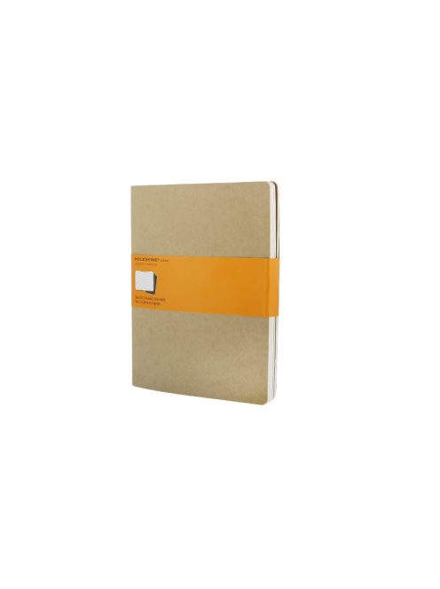 MOLESKINE JEGYZETFÜZET CAHIER 3DB QP421 BARNA ""XL"" VONALAS (7500096000)