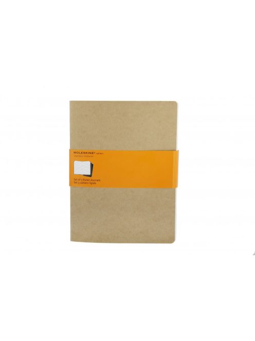 MOLESKINE JEGYZETFÜZET CAHIER 3DB QP421 BARNA ""XL"" VONALAS (7500096000)