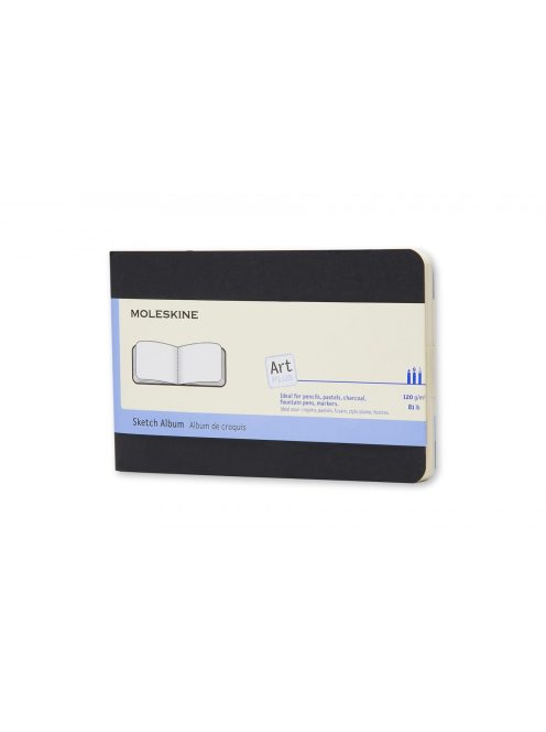 MOLESKINE SKICCFÜZET SKETCH ARTSKA2 FEKETE "P" (7500105002)