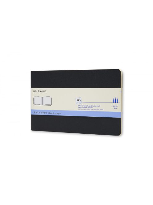 MOLESKINE SKICC ALBUM SKETCH ARTSKA3 FEKETE "L" (7500105003)