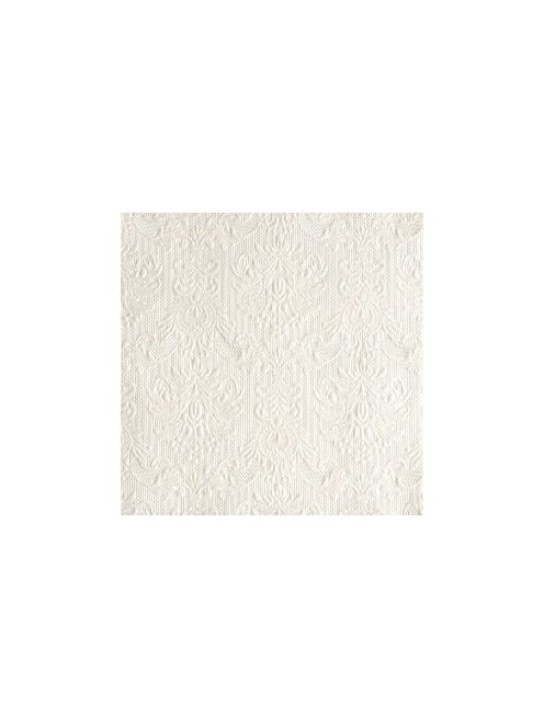 AMB.13305507 Elegance pearl white papírszalvéta 33x33cm,15db-os (8712159096767)