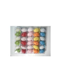 Húsvéti tojások/ 6 db 6 cm többszínű (9064072)
