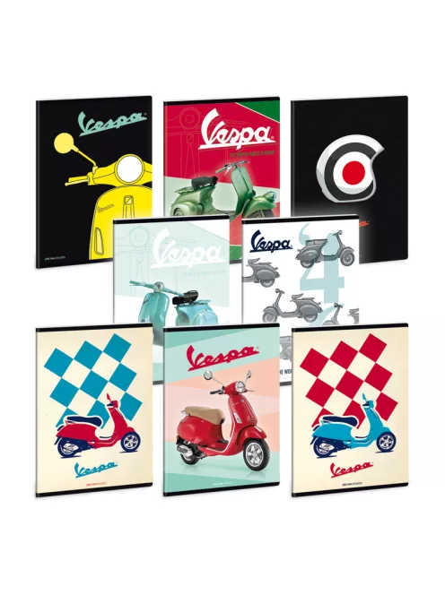 Ars Una Vespa füzet sima A/5
