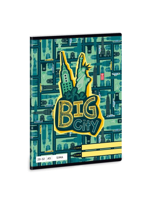 Ars Una 2032, SIMA A/5 FÜZET THE BIG CITY (843) 18 (93618434)