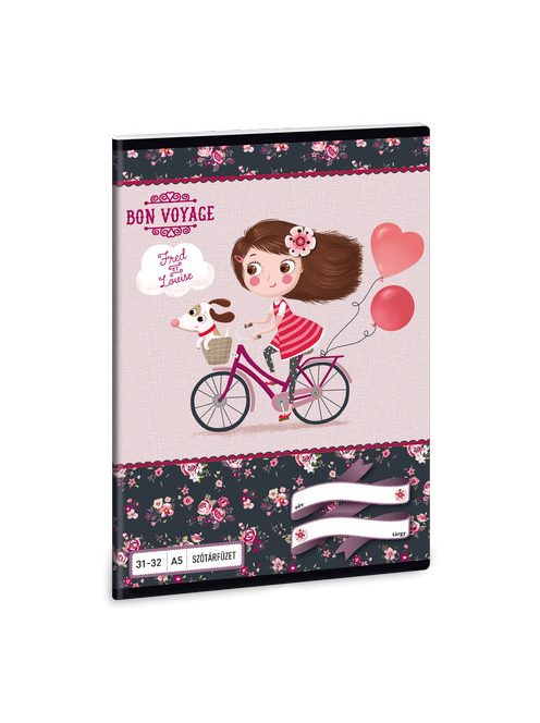 Ars Una 3132, SZÓTÁRFÜZET A/5 BON VOYAGE (757) 16 (93647571)