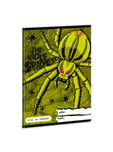   Ars Una 3132, SZÓTÁRFÜZET A/5 THE WOLF SPIDER (760) 16 (93647601)