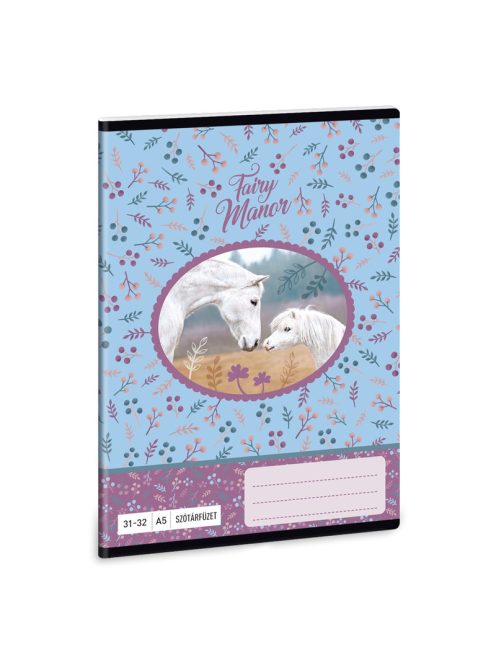 Ars Una 3132, SZÓTÁRFÜZET A/5 FAIRY MANOR (851) 18 (93648516)