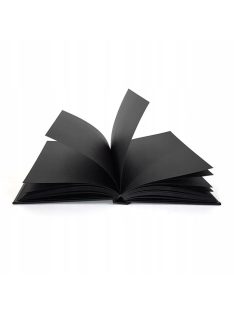   Sketchbook - vázlatfüzet A/5 fekete lapú 1628 (9781441331625)