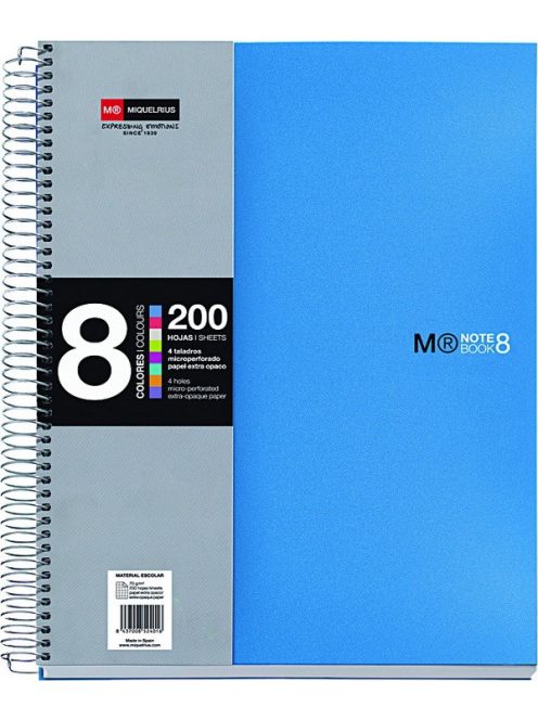 Spirálfüzet Miquelrius Note Book 8 (A15246181)