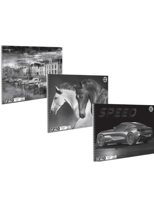 Vázlatfüzet T-Creativ B/4 fm. 1 Color, 30 lapos, 170 g  6db/cs