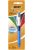 Golyóstoll, 0,32 mm, nyomógombos, négyszínű, BIC "4 Colours Grip Original" (BC8871292)
