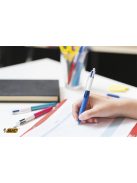 Golyóstoll, 0,32 mm, nyomógombos, négyszínű, BIC "4 Colours Grip Original" (BC8871292)