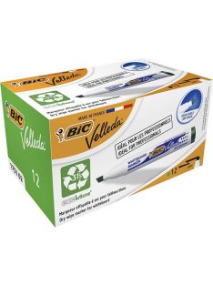   Flipchart- és táblamarker, 1,1-5,6 mm, vágott, BIC "Velleda ecolutions", zöld (BC904949)