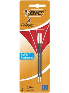   Golyóstollbetét, 0,32 mm, BIC "4 Colours" piros (BC929243)