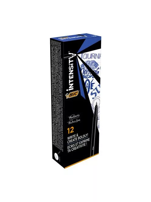 Tűfilc, 0,4 mm, BIC "Intensity ", kék (BC942070)