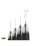 Golyóstoll, háromszínű, nyomósirónnal egyben, BIC "4 Colours" + grafitbél (BC942103)