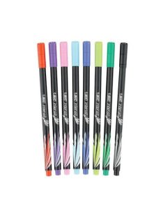   Tűfilc, 0,4 mm, BIC "Intensity", 8 különböző szín (BC946047K)