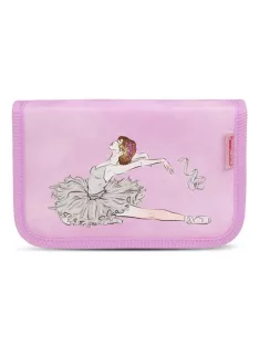 Tolltartó, 2 klapnis, BELMIL "Ballerina", lila
