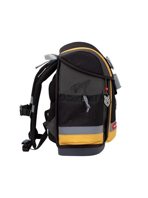 Iskolatáska, mágneszárral, BELMIL "Classy Plus Wolves Sand"