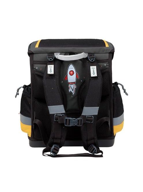 Iskolatáska, mágneszárral, BELMIL "Classy Plus Wolves Sand"