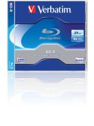 BD-R BluRay lemez, 25GB, 6x, 1 db, normál tok, VERBATIM (BRV-6)