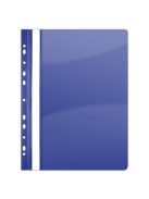Gyorsfűző, lefűzhető, PVC, A4, DONAU, sötétkék (D1704SK)