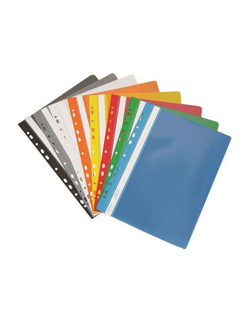 Gyorsfűző, lefűzhető, PVC, A4, DONAU, sötétkék (D1704SK)