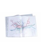 Genotherm, lefűzhető, A3, fekvő, 120 mikron, narancsos felület, DONAU (D1762N)