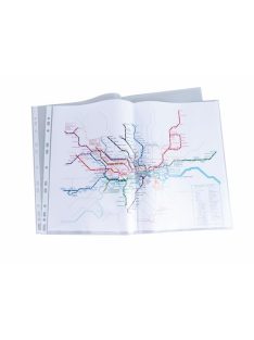   Genotherm, lefűzhető, A3, fekvő, 120 mikron, narancsos felület, DONAU (D1762N)